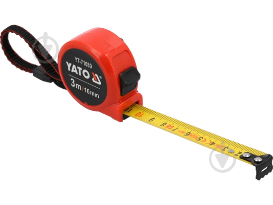 Рулетка YATO YT-71080 3 м x 16 мм - фото 3 Рулетка YATO YT-71080 3 м x 16 мм - фото 3
