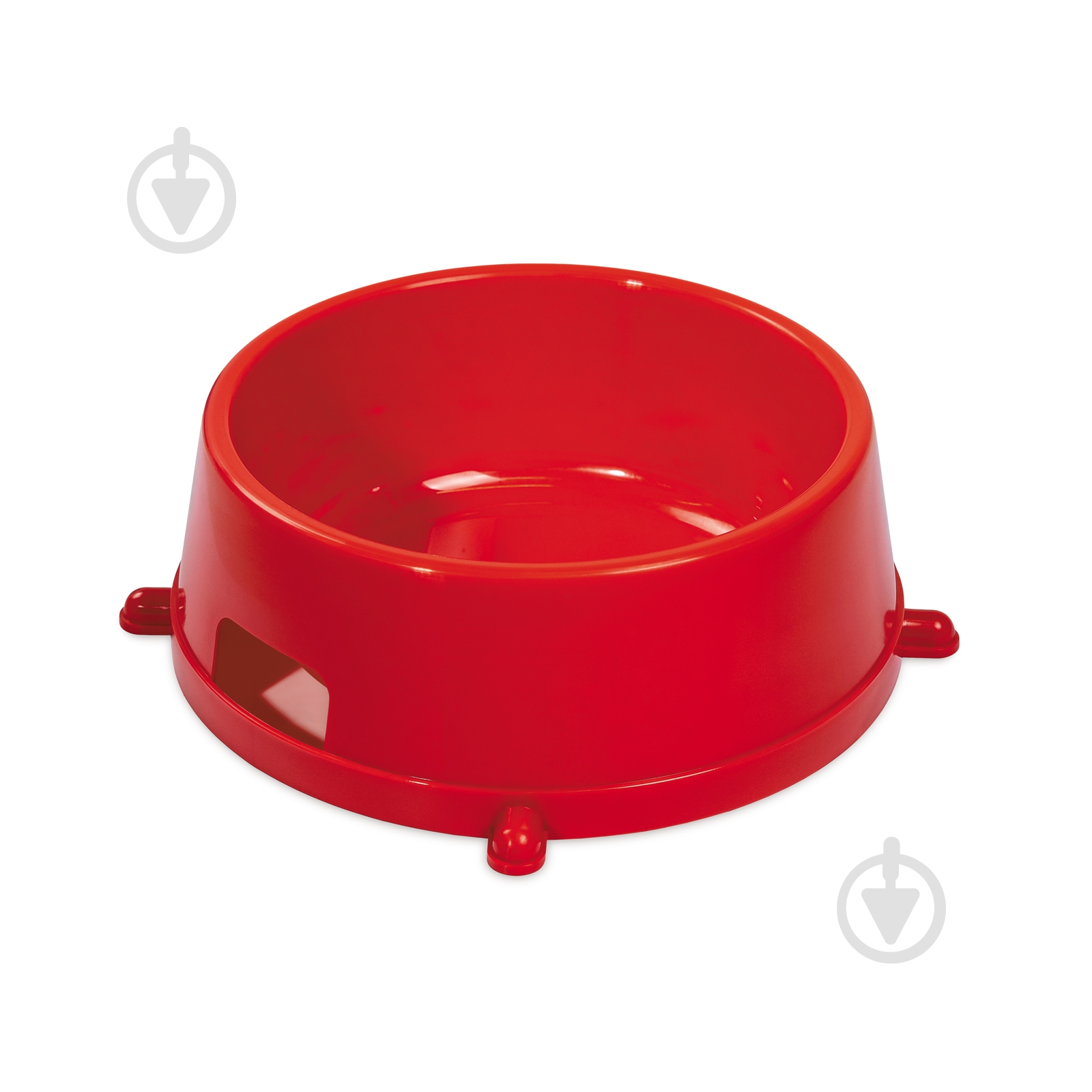 Миска Природа №4 2,0 л красная - фото 1