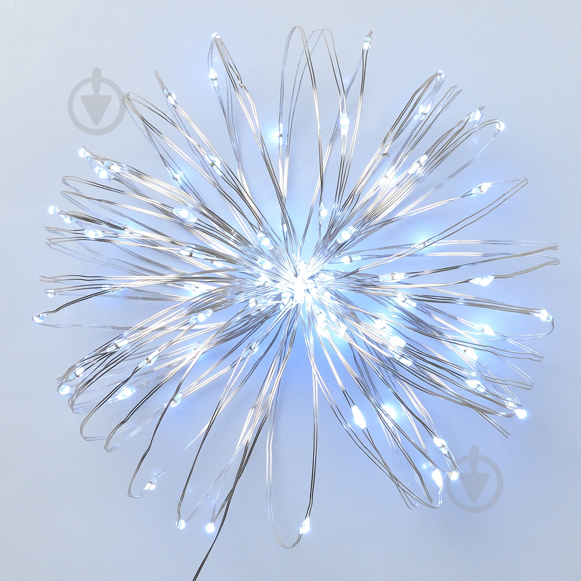 Електрогірлянда YES! Fun Нитка на мідному дроті LED холодно-біла статична 100 ламп 10 м (975036) - фото 1