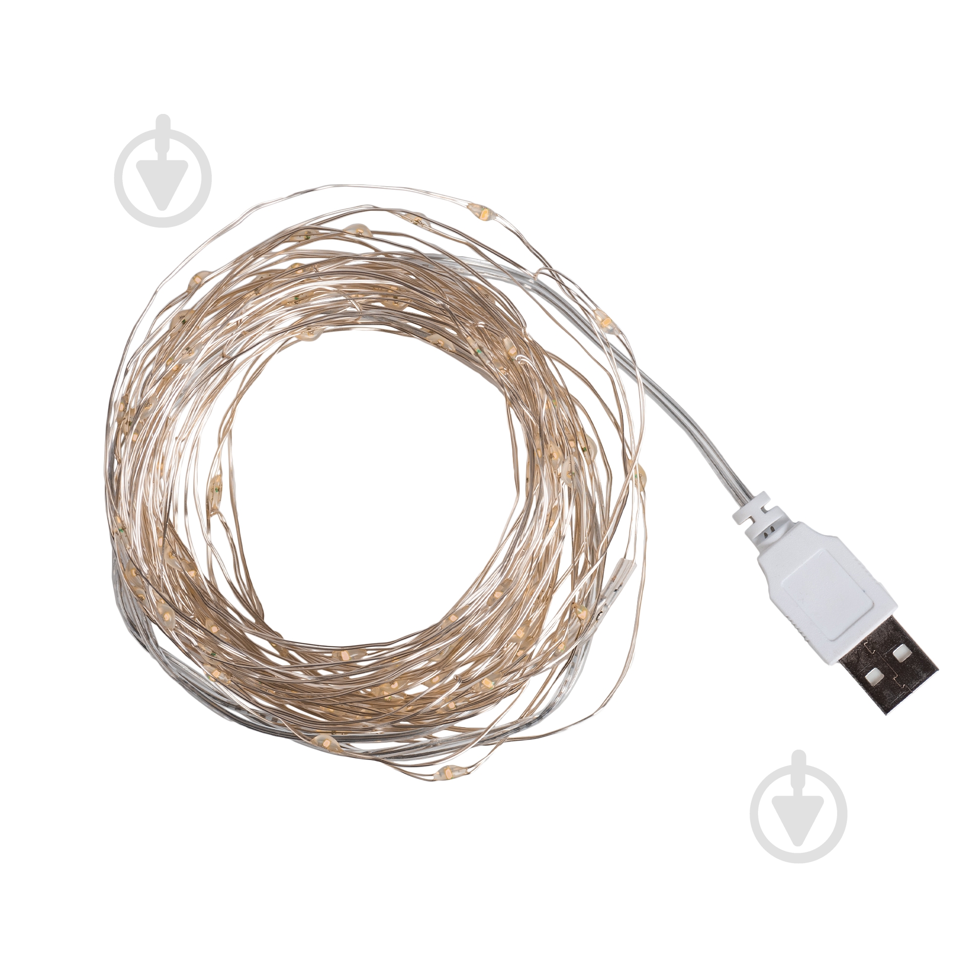 Електрогірлянда YES! Fun Нитка на мідному дроті LED холодно-біла статична 100 ламп 10 м (975036) - фото 3