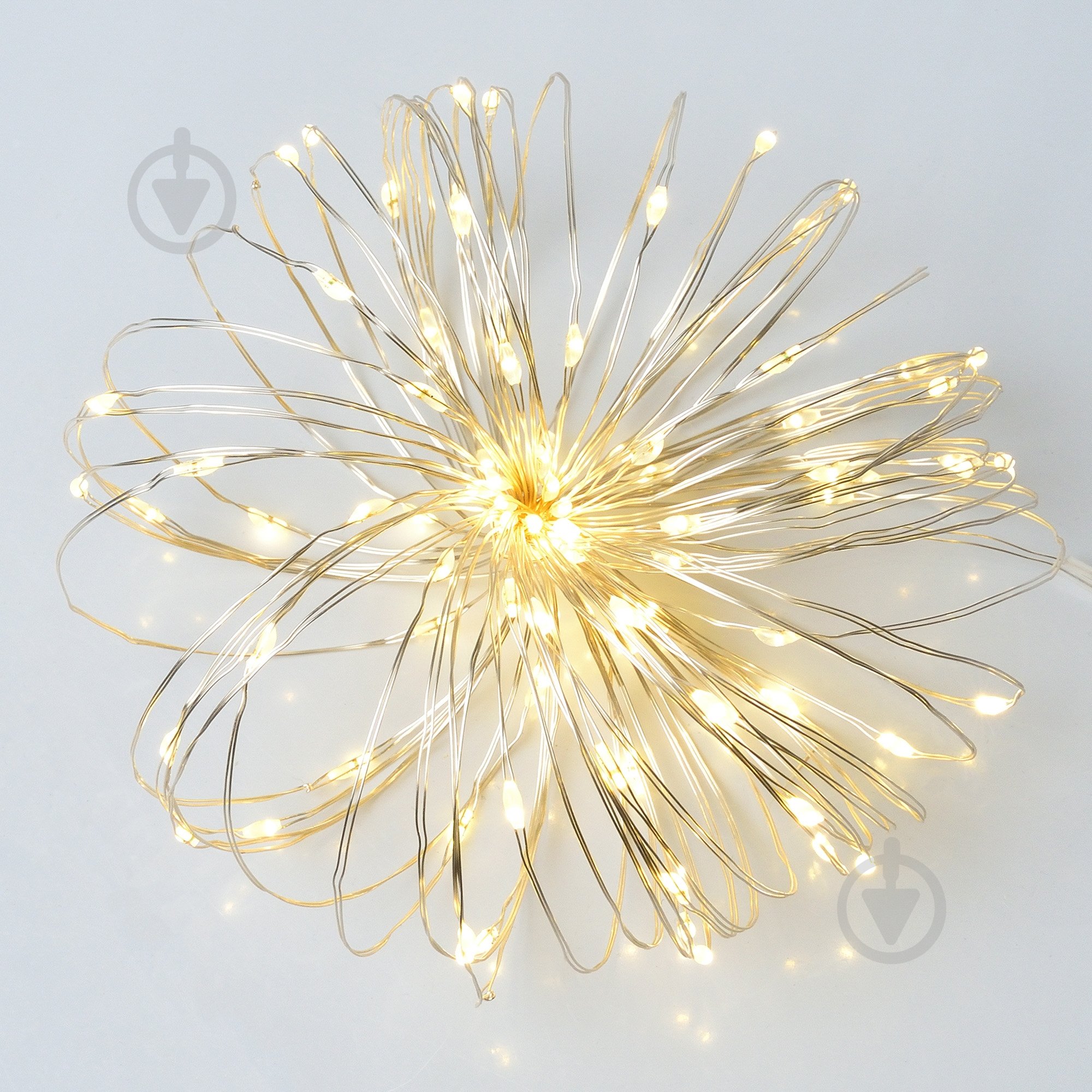 Електрогірлянда YES! Fun Нитка на мідному дроті LED тепло-біла статична 100 ламп 10 м (975035) - фото 1