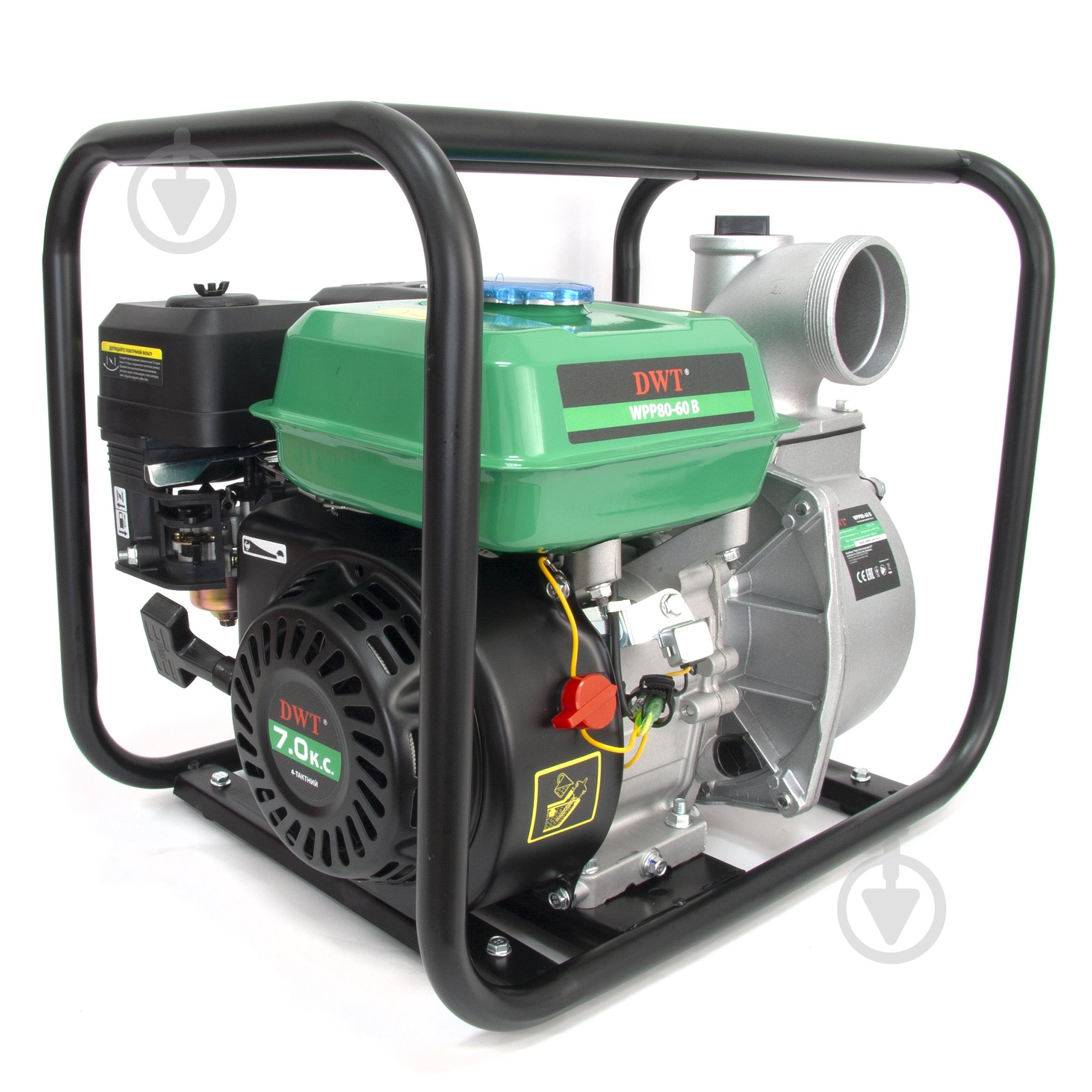 Мотопомпа бензинова DWT WPP80-60 B - фото 2
