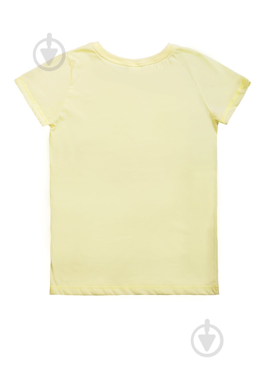 Футболка для девочки Luna Kids р.128 ваниль - фото 2
