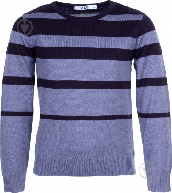 Джемпер для мальчика Flash р.134 черный/серый 19B023-4-1111 - фото 1