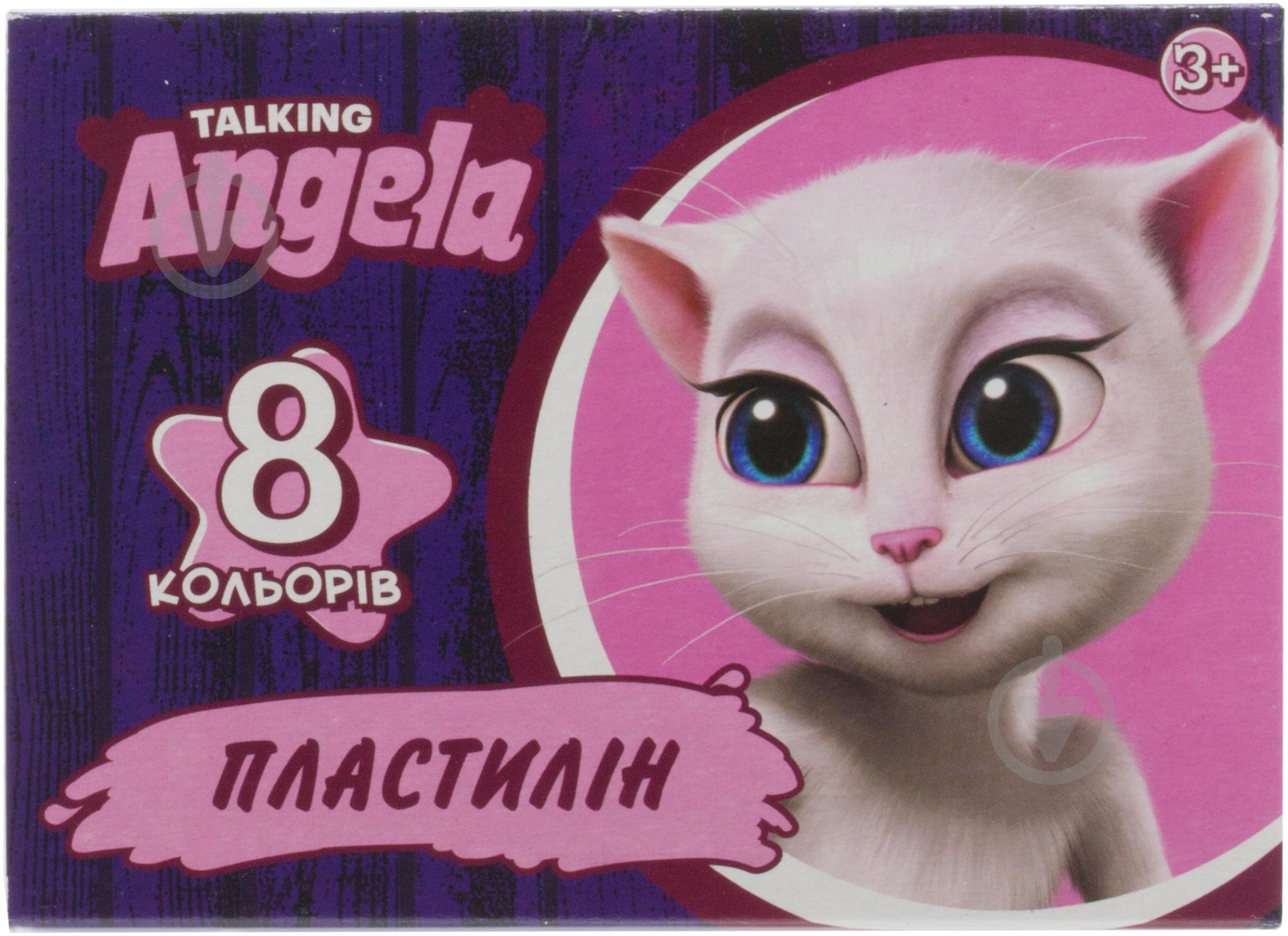 Пластилін Talking Angela 8 кольорів FW80054 Fantasy - фото 1
