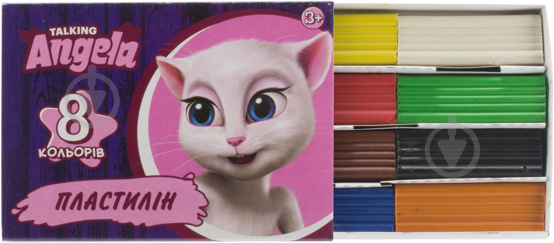 Пластилін Talking Angela 8 кольорів FW80054 Fantasy - фото 2