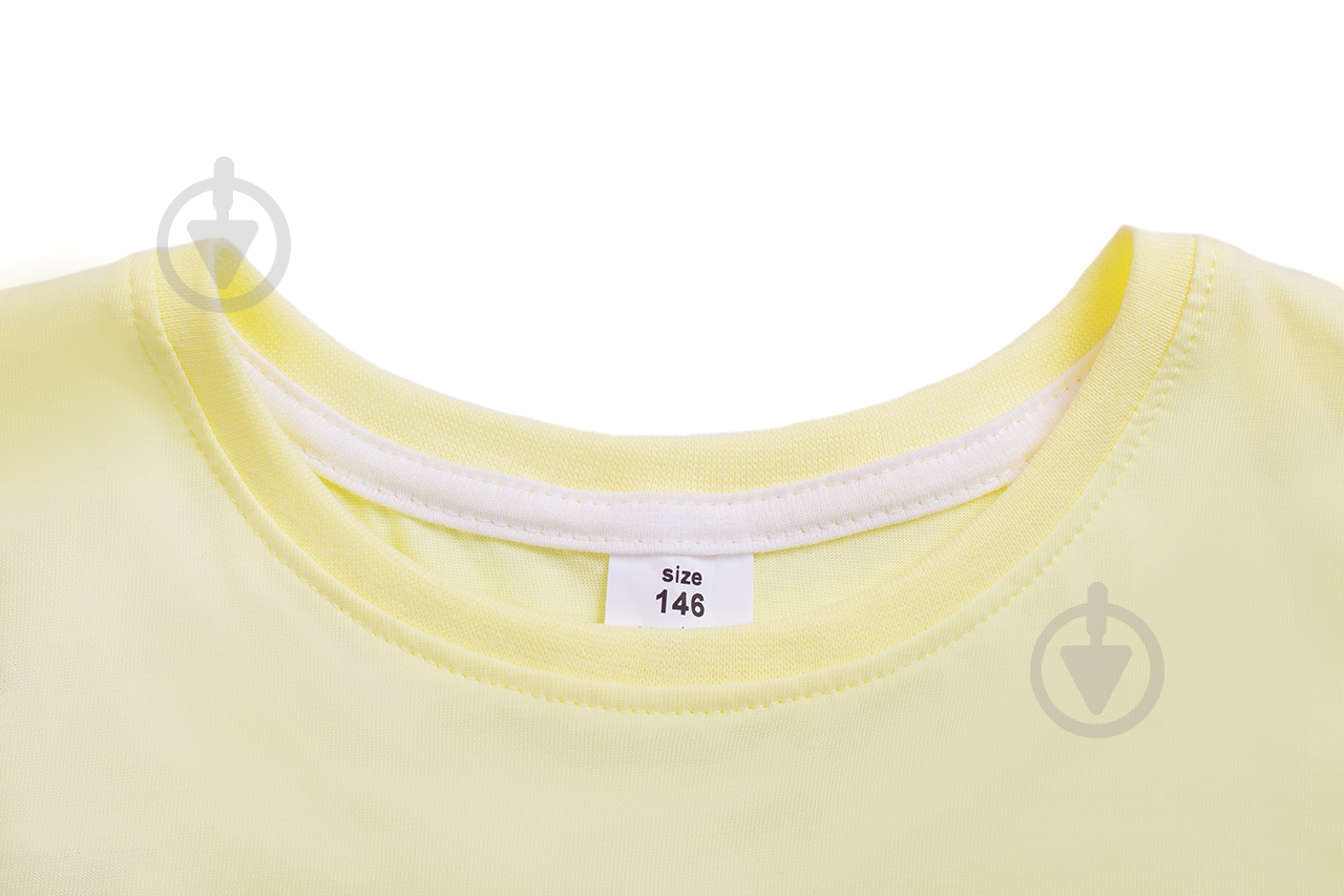 Футболка для девочки Luna Kids р.152 ваниль - фото 3