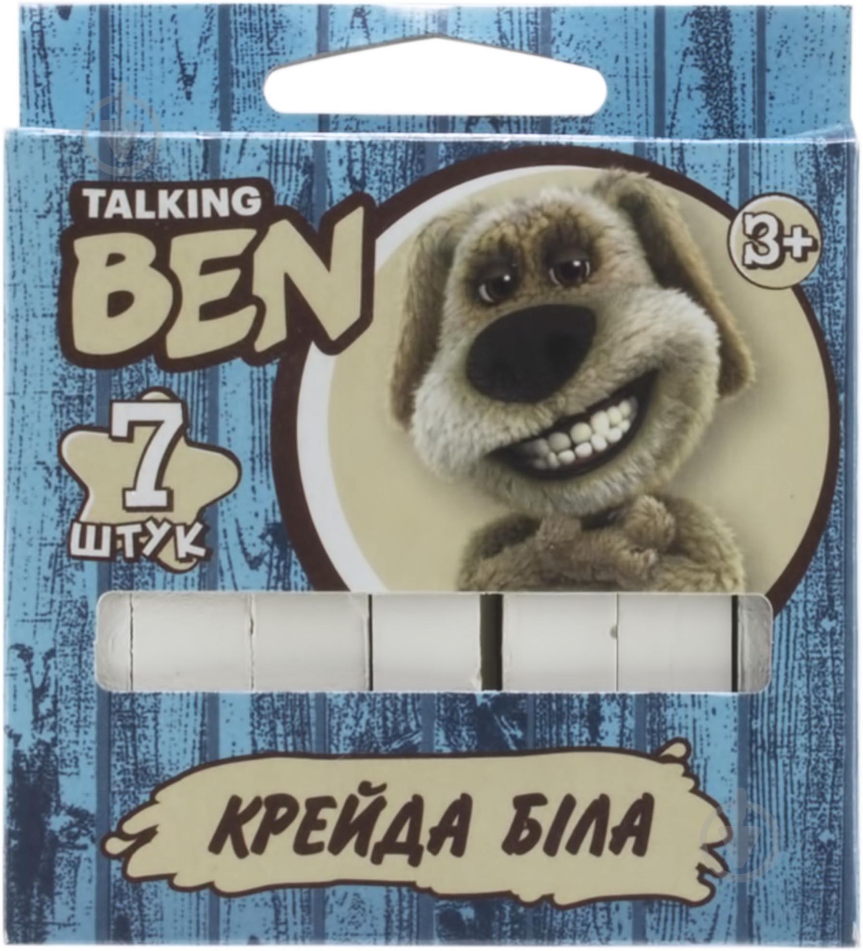 Мел школьный 7 шт. белый Talking Friends - фото 1 Мел школьный 7 шт. белый Talking Friends - фото 1