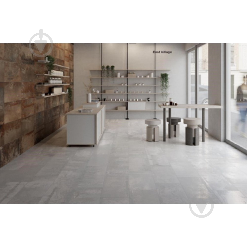 Плитка AZULIBER Солид Грей 30x60 - фото 2