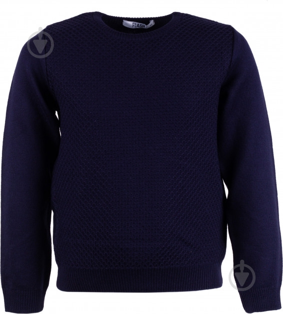 Джемпер для мальчика Flash р.140 синий 19B025-4-1111 - фото 1 Джемпер для мальчика Flash р.140 синий 19B025-4-1111 - фото 1