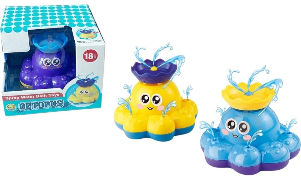 Іграшка для купання Sunlike Восьминіг-фонтан OTE0631439 - фото 1 Іграшка для купання Sunlike Восьминіг-фонтан OTE0631439 - фото 1