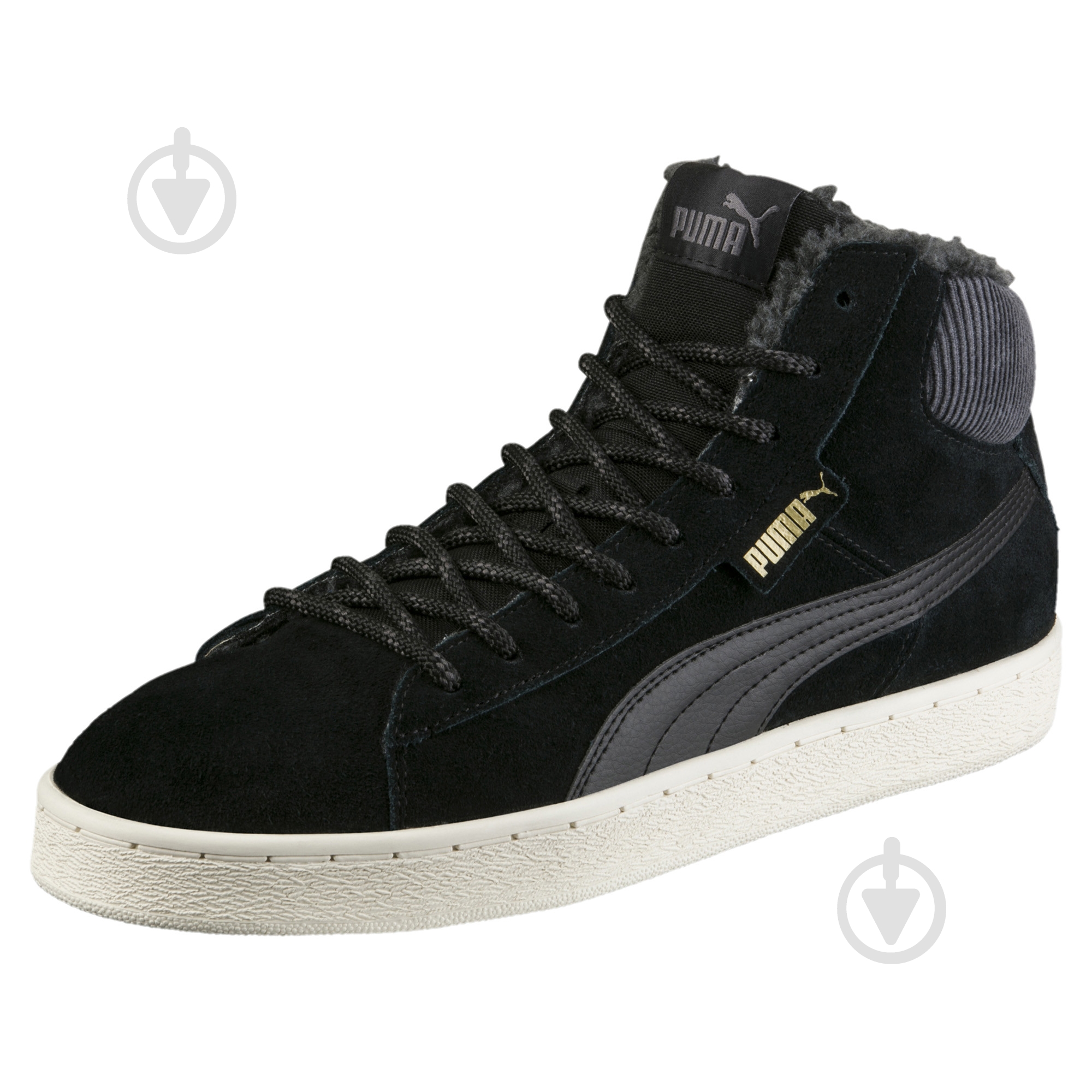 Кроссовки мужские Puma Puma 1948 Mid Corduroy 36370502 р.42 черные - фото 1