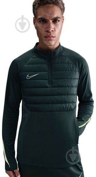 Кофта Nike Academy Winter Warrior FB6816-390 р.L зеленый - фото 1