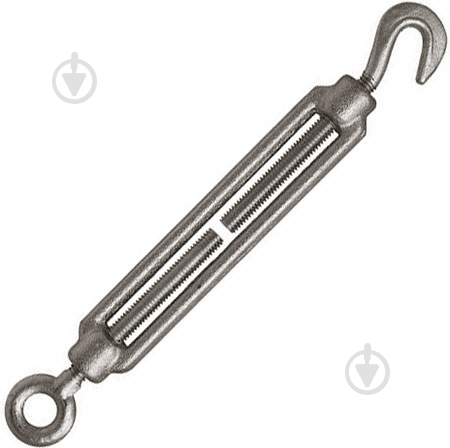 Талреп крюк-кольцо 10x125 мм DIN 1480 нержавеющая сталь - фото 1