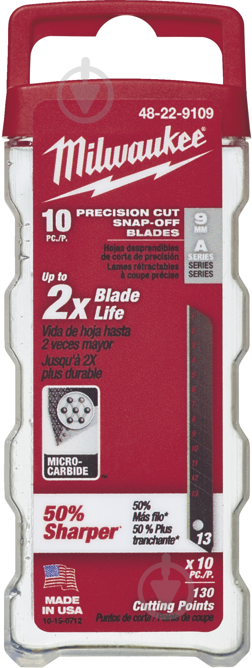 Лезвие сегментное Milwaukee 48229109 - фото 1 Лезвие сегментное Milwaukee 48229109 - фото 1