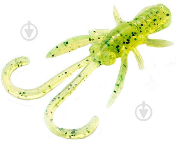 Приманка FishUp Baffi Fly 38 мм 10 шт. #026 flo chartreuse/green - фото 1