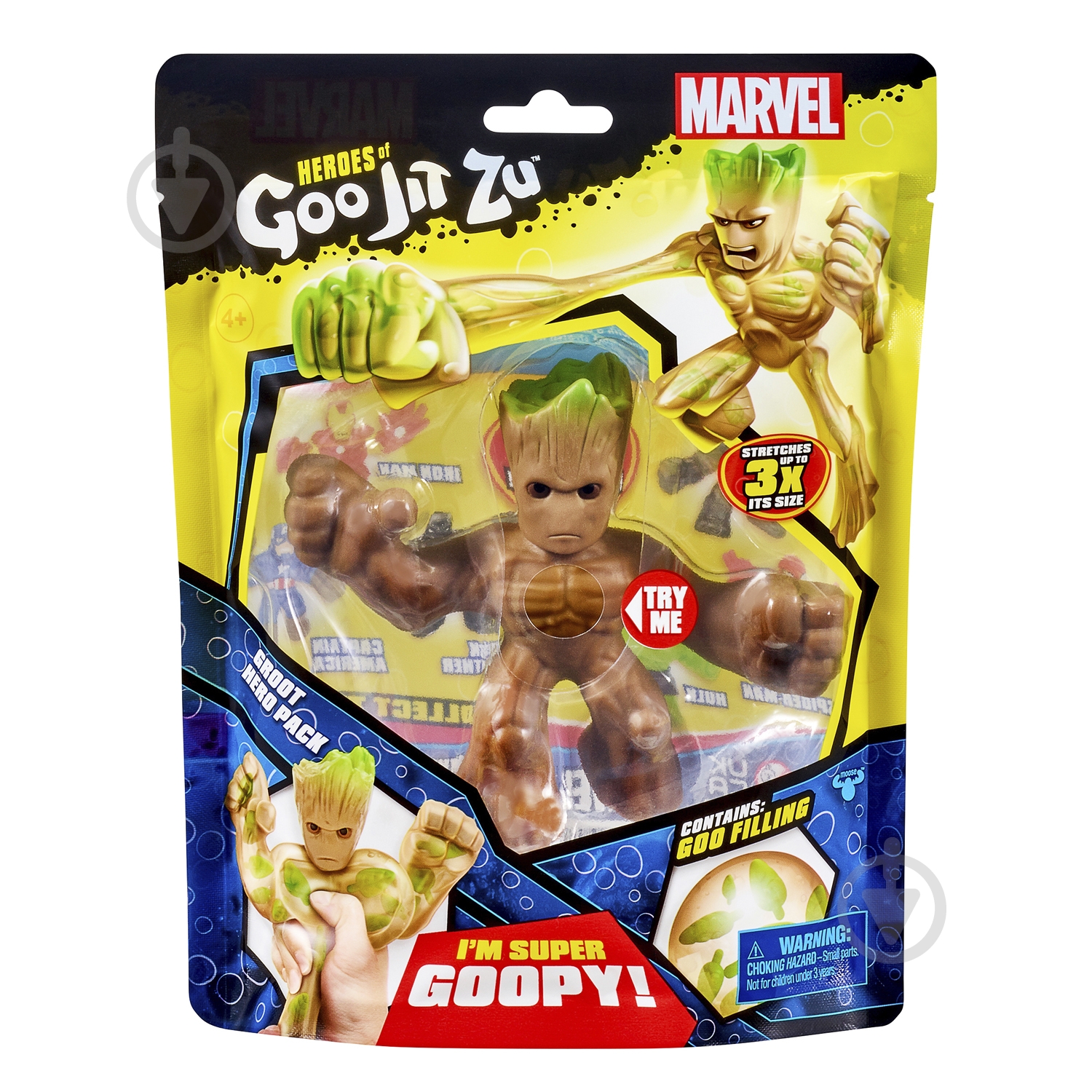 Игрушка-растяжка GooJitZu Грут 121758 - фото 1