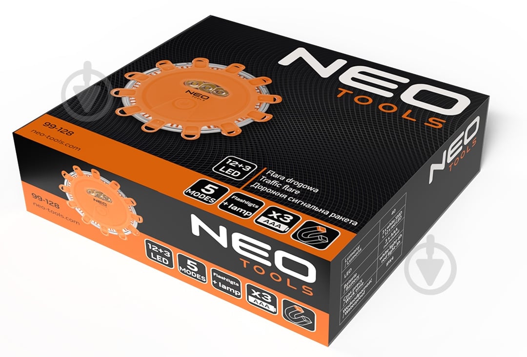 Лампа NEO tools помаранчевий 99-128 - фото 2 Лампа NEO tools помаранчевий 99-128 - фото 2