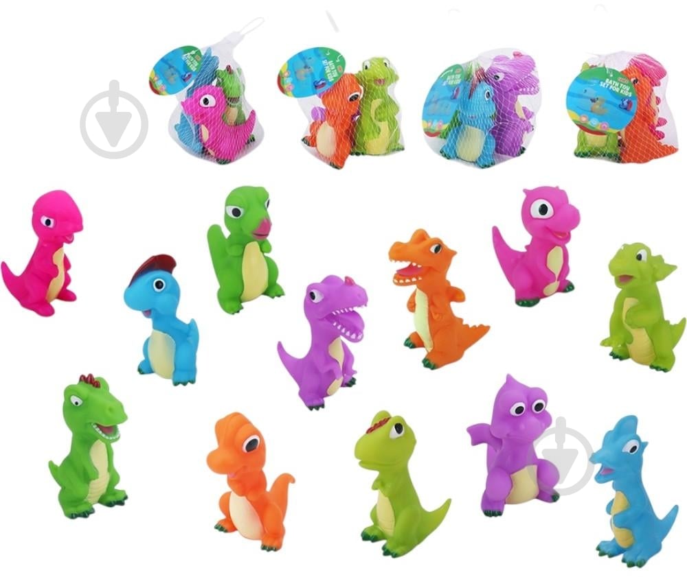 Іграшка для купання Osboo Динозаври 8 шт ( в асортименті) OTG0973202 - фото 1 Іграшка для купання Osboo Динозаври 8 шт ( в асортименті) OTG0973202 - фото 1