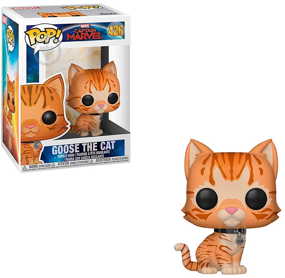 Фігурка Funko Кіт Гусь серії Капітан Марвел - фото 2