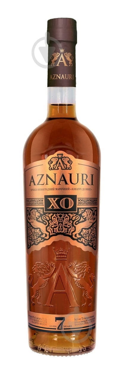 Бренди AZNAURI DELUXE 7 лет 0,5 л - фото 1