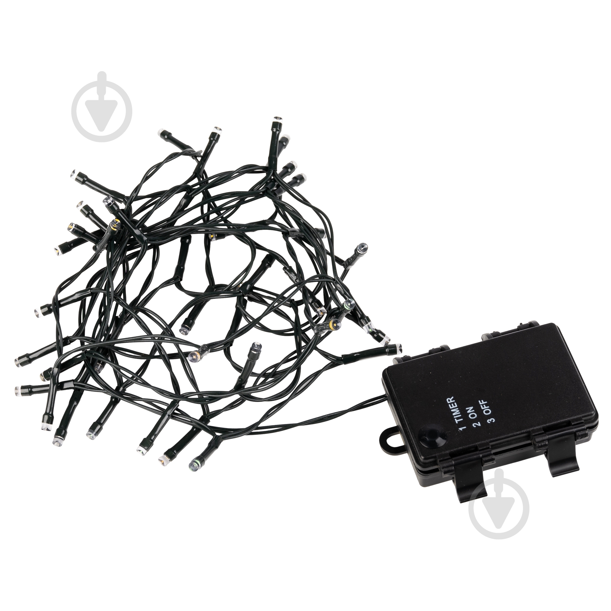 Електрогірлянда YES! Fun Вулична LED тепло-біла статична таймер 41 ламп 2,8 м (975061) - фото 4 Електрогірлянда YES! Fun Вулична LED тепло-біла статична таймер 41 ламп 2,8 м (975061) - фото 4