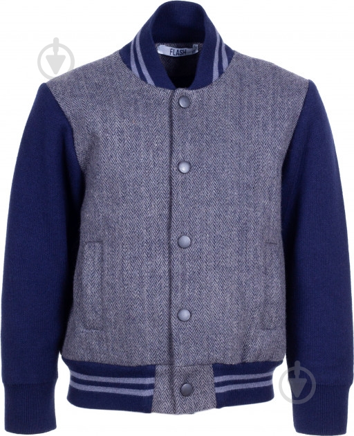Бомбер для мальчика Flash р.116 синий 19B028-4-3611 - фото 1