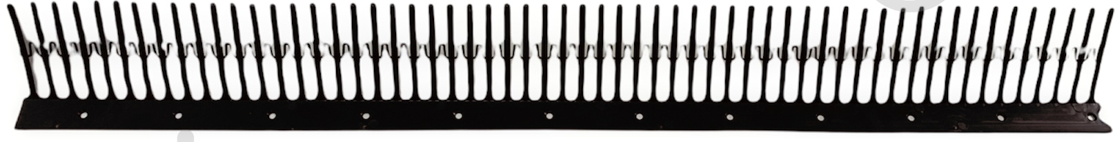 Гребень свеса MDM NT плоский черный - фото 1