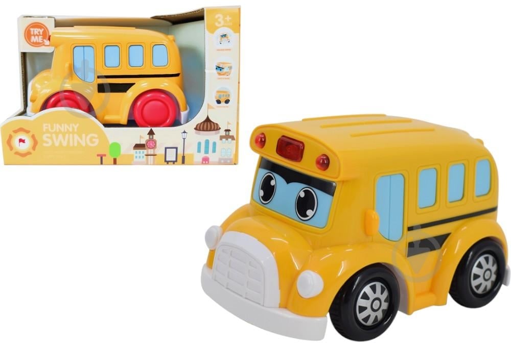Игрушка индукционная KOS GROUP Школьный автобус OTE0645517 - фото 1 Игрушка индукционная KOS GROUP Школьный автобус OTE0645517 - фото 1