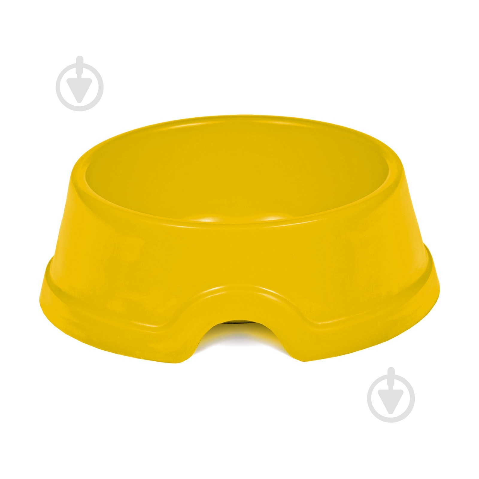 Миска Природа №2 для собак жовта 600 мл - фото 1