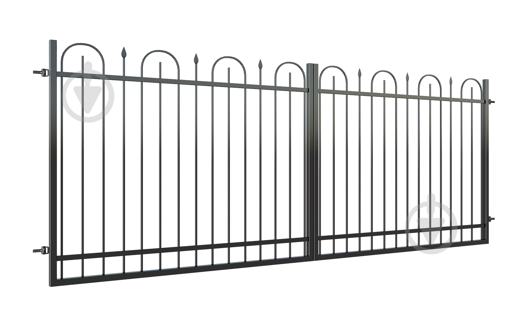 Ворота Укритарм Франциска 4000х1500 мм - фото 1