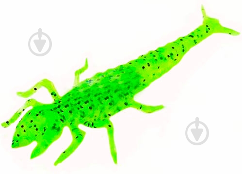 Приманка FishUp Diving Bug 2 50 мм 8 шт. #055 chartreuse/black - фото 1