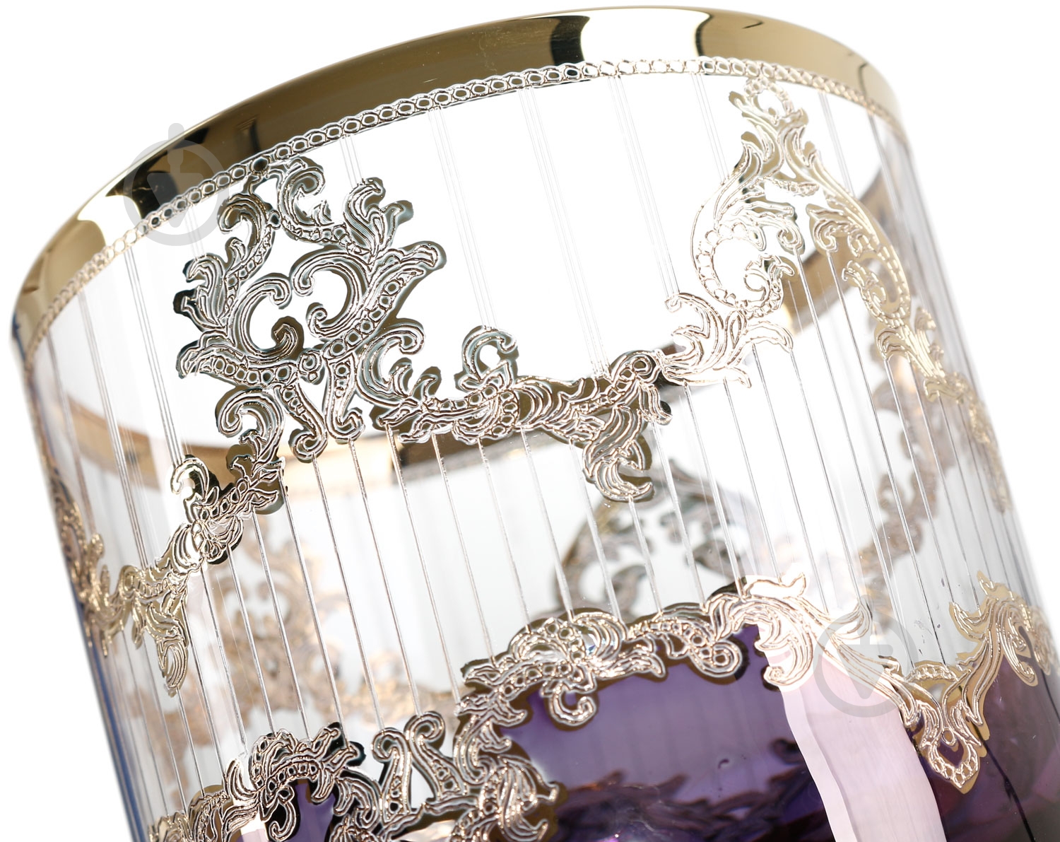 Набір склянок низьких Combi Violet and Gold 300 мл 6 шт. - фото 2 Набір склянок низьких Combi Violet and Gold 300 мл 6 шт. - фото 2