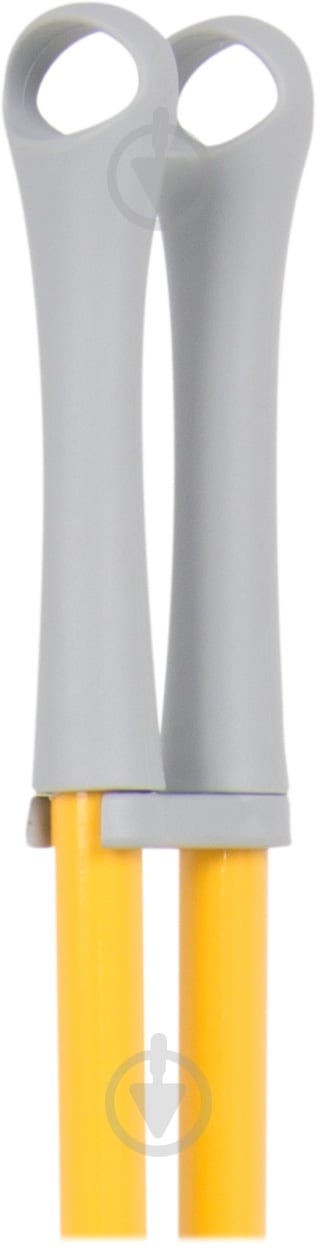 Совок со щеткой с длинной ручкой Duck 11722 Apex 75 см желтый - фото 2