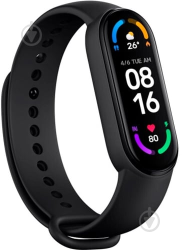 Фитнес-браслет Xiaomi Mi Smart Band 6 NFC black (770176) - фото 3