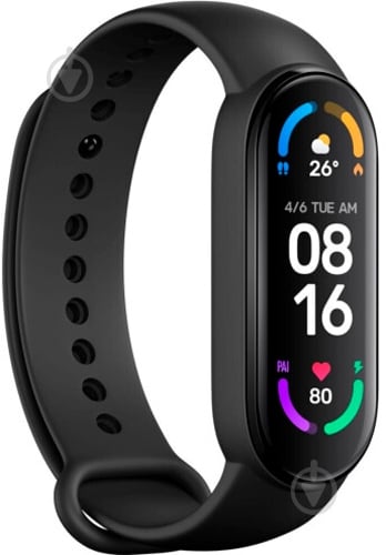 Фитнес-браслет Xiaomi Mi Smart Band 6 NFC black (770176) - фото 2