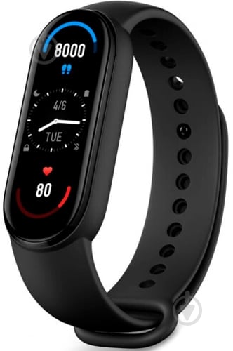 Фитнес-браслет Xiaomi Mi Smart Band 6 NFC black (770176) - фото 5