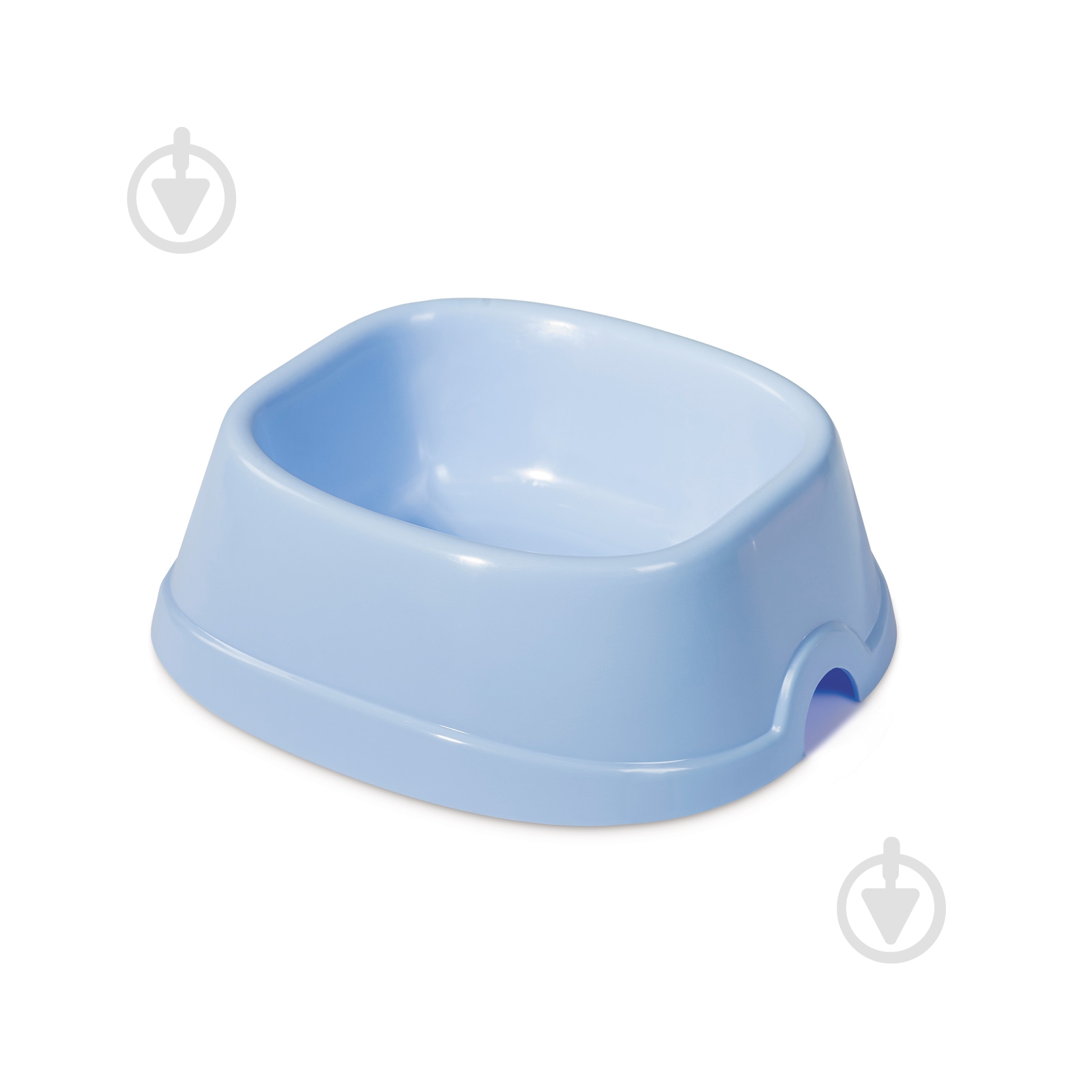Миска Природа Модерн №3 0,75 л светло-голубая - фото 1
