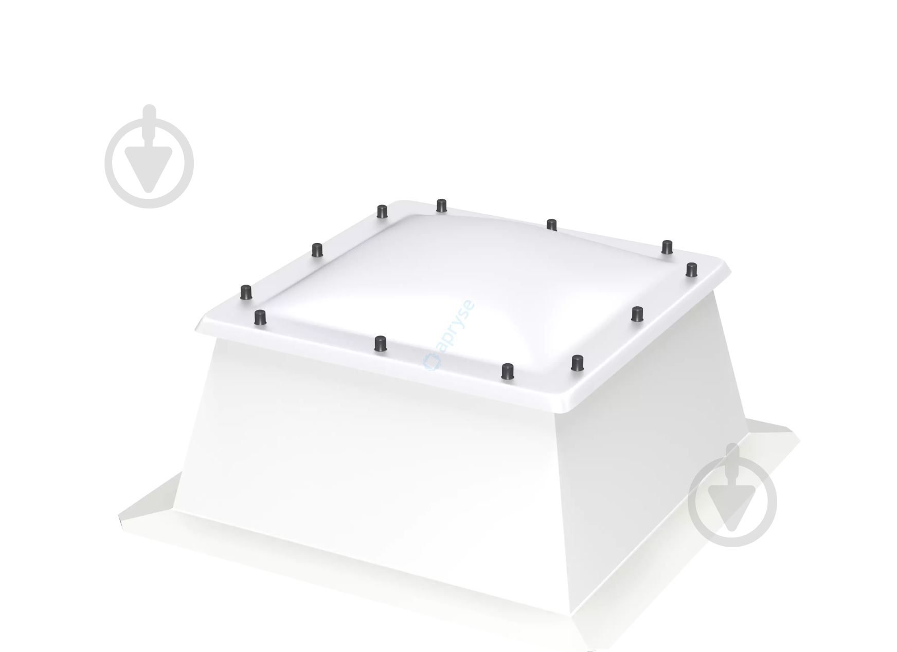 Зенітний ліхтар Velux Комплект 100x100 см глуxий CFJ 100100 0010 + Купол 2-шаровий прозорий акриловий ISJ 100100 0102 - фото 1 Зенітний ліхтар Velux Комплект 100x100 см глуxий CFJ 100100 0010 + Купол 2-шаровий прозорий акриловий ISJ 100100 0102 - фото 1