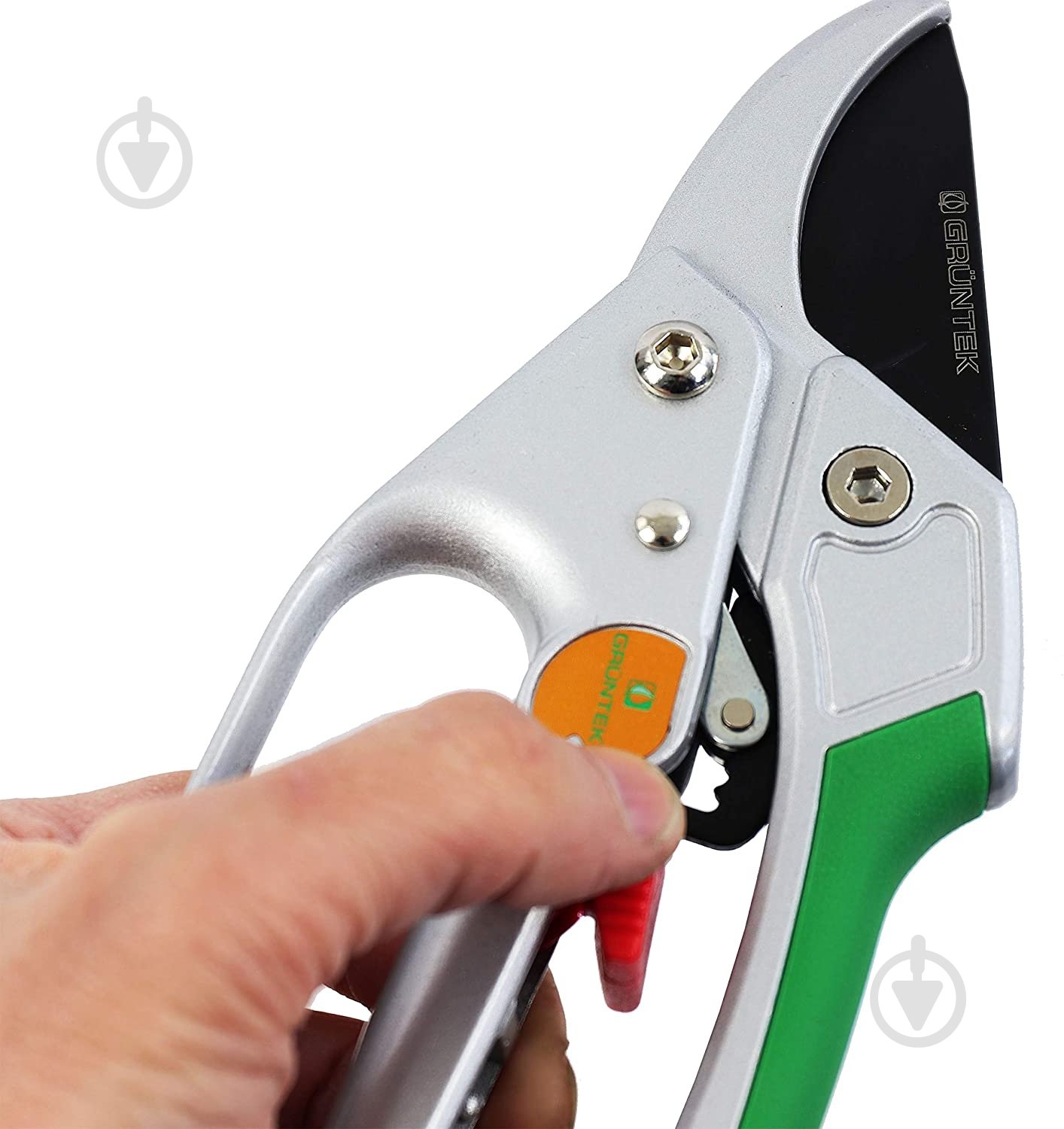 Секатор Gruntek Kondor xраповой двухрежимный 20 см (295200200) - фото 4