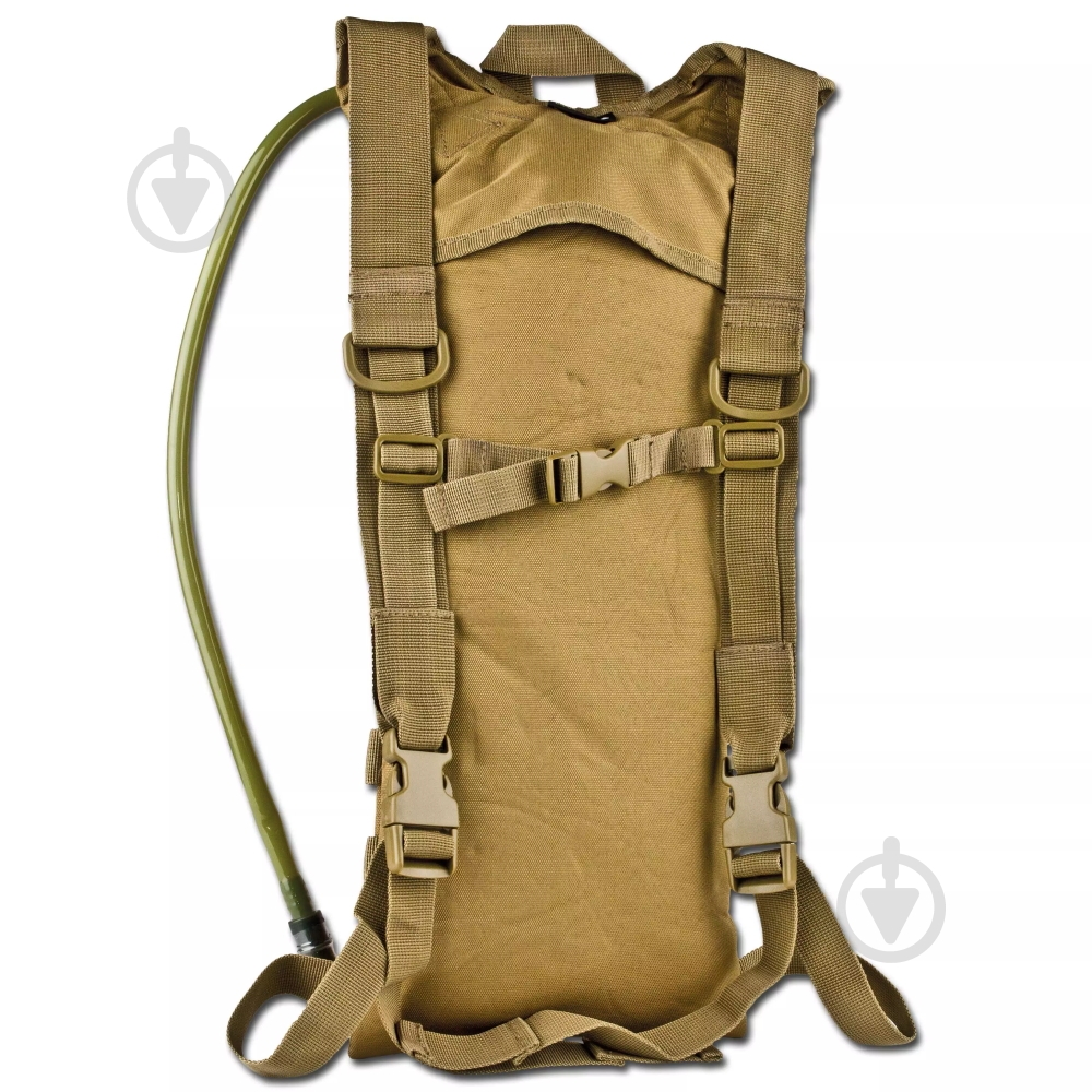 Гидратор Sturm Mil-Tec с рюкзаком "BASIC WATER PACK WITH STRAPS"(3 литра) Coyote - фото 2