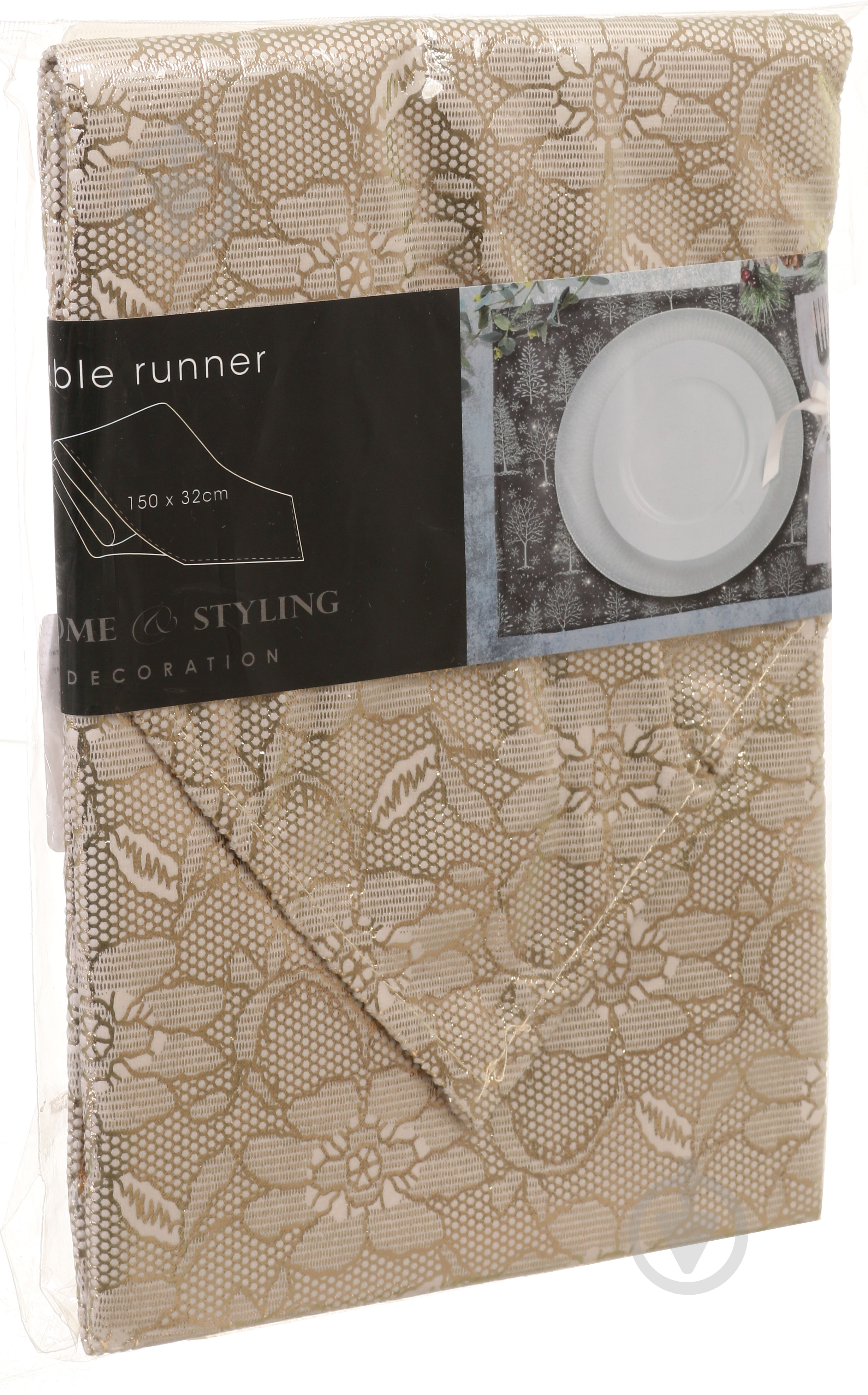 Раннер 32x150 см в ассортименте HOME&STYLING - фото 5
