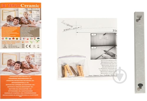 Панель керамическая отопительная Teploceramic TCH-RA500 white - фото 6