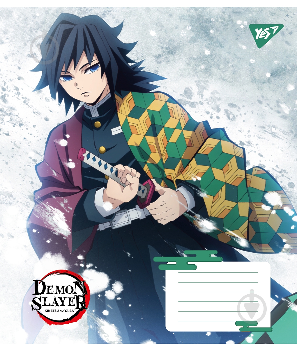 Тетрадь школьная 18 листов линия Demon slayer. Power (767265) YES - фото 3 Тетрадь школьная 18 листов линия Demon slayer. Power (767265) YES - фото 3