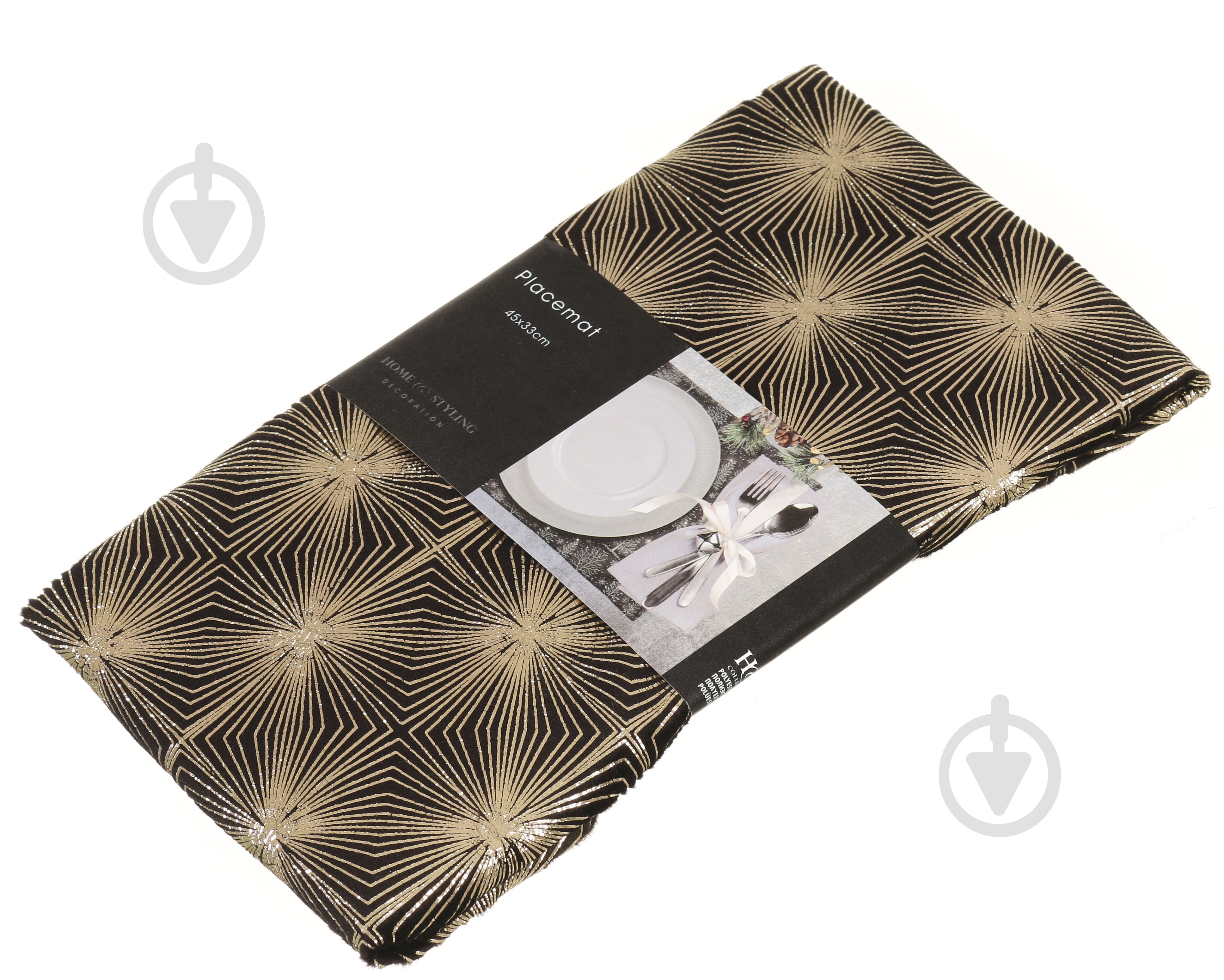 Раннер 32x150 см серый HOME&STYLING - фото 7