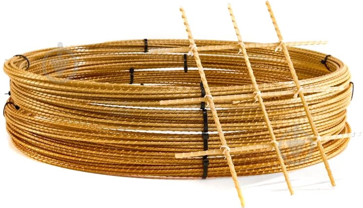 Арматура композитная 8 мм (бухта 50 м) - фото 1