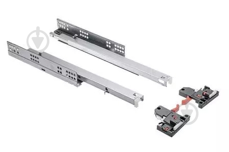 Направляющие скрытого монтажа GTV L350 мм Modern Slide с доводчиком полного выдвижения - фото 1 Направляющие скрытого монтажа GTV L350 мм Modern Slide с доводчиком полного выдвижения - фото 1