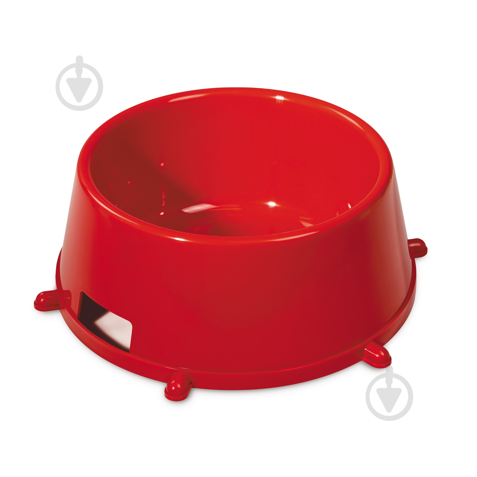 Миска Природа №5 2,4 л красная - фото 1