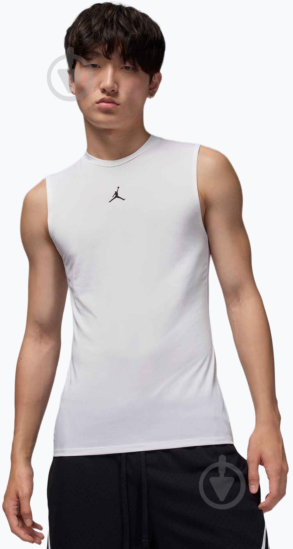 Майка Nike DF SPRT SL COMP HV4101-100 р.2XL белый - фото 1 Майка Nike DF SPRT SL COMP HV4101-100 р.2XL белый - фото 1