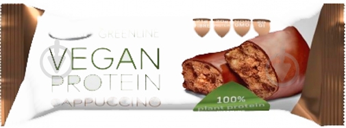 Десерт Tekmar Протеиновый батончик Vegan с ароматом капучино 40 г - фото 1